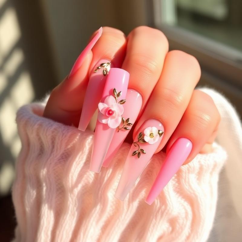 Floral Acrylic
