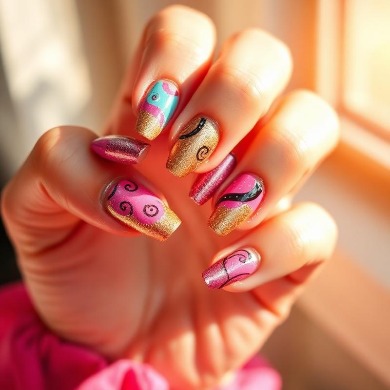 Hand-painted